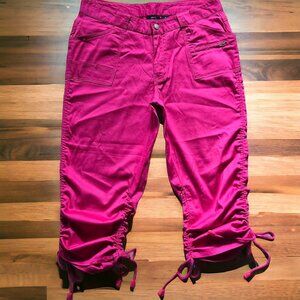 BUGLE BOY VTG (9) Jrs. Gather String Capri's